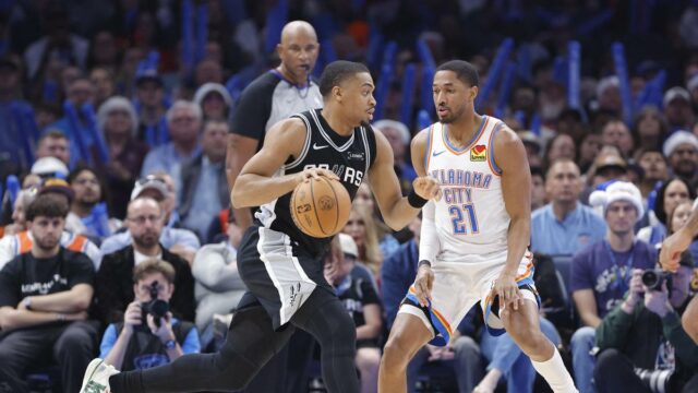 Resumo da NBA: San Antonio Spurs sufoca o Oklahoma City Thunder pela terceira vez em 13 dias
