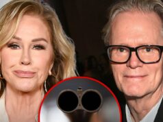 Rick Hilton disparou sua espingarda quando ladrões invadiram uma casa em Los Angeles Kathy Hilton e Rick Hilton ladrões de espingarda Getty 1