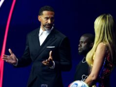 ‘Ridículo’… Rio Ferdinand diz que o atual jogador do Man Utd verifica todas as ‘três coisas’ sobre os requisitos de Ryan Giggs A lenda do Manchester United, Rio Ferdinand, participa da recepção VIP de boas-vindas antes do sorteio oficial da Copa do Mundo FIFA de 2026 no Centro John F. Kennedy de Artes Cênicas em 2025, em Washington, DC.