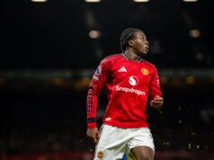 Rio Ferdinand rejeita comparação de Patrick Dorgu com o herói cult ‘subestimado’ do Man Utd que era um ‘espécime ridículo’ Patrick Dorgu durante a partida da Premier League entre Tottenham Hotspur e Manchester United no Tottenham Hotspur Stadium em 2025 em Londres, Inglaterra.