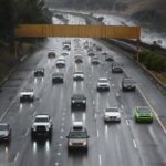 Rio atmosférico encharcará a área da baía neste fim de semana, depois que as chuvas de quarta-feira diminuírem no dia de Ano Novo