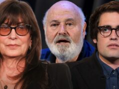 Rob Reiner e filho Nick em discussão acalorada na festa de Natal de Conan O’Brien Michele Cantor Reiner rob reiner e nick reiner getty 1