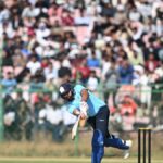 Rohit Sharma marca 28 bolas cinquenta para Mumbai contra Sikkim no Troféu Vijay Hazare