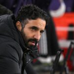 Sekou Kone no treinamento de pré-temporada do Manchester United, 14 de julho de 2025