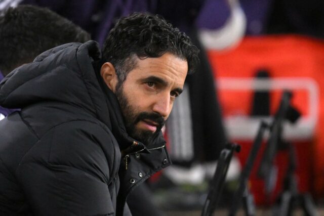 Sekou Kone no treinamento de pré-temporada do Manchester United, 14 de julho de 2025