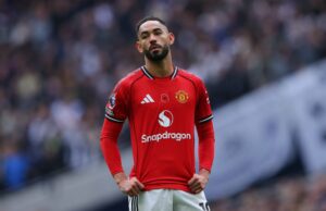 Ruben Amorim explica porque Matheus Cunha está ‘com dificuldades’, pode aprender com Matthijs de Ligt A estrela do Manchester United, Matheus Cunha, comemora com Leny Yoro, Benjamin Sesko e Diogo Dalot durante a partida da Premier League entre Manchester United e Brighton em Old Trafford, em Manchester, Inglaterra, em 2025.