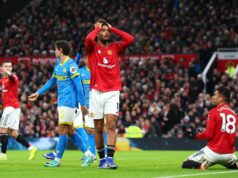 Ruben Amorim quebra o silêncio sobre a decisão de Joshua Zirkzee após empate do Man Utd contra o Wolves, ‘às vezes não é…’ Joshua Zirkzee durante a partida da Premier League entre Manchester United e Newcastle United em Old Trafford em 2025 em Manchester, Inglaterra.