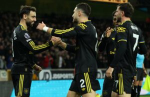 Ruben Amorim tem um novo ‘brilhante’ indestrutível para o Man Utd, ele estava no seu ‘melhor arremesso’ contra o Wolves Mason Mount comemorando seu gol contra o Wolves