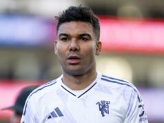 Ruben Amorim tomou uma decisão muito inteligente de Casemiro contra o Crystal Palace, mostrou que aprendeu uma lição difícil Casemiro corre pelo Manchester United