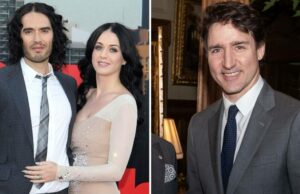 Russell Brand mira no relacionamento da ex Katy Perry com Justin Trudeau Katy Perry gosta de postagem com dicas sobre romance de Justin Trudeau