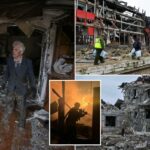 Rússia desencadeia ataque massivo de drones e mísseis contra a Ucrânia enquanto as negociações diplomáticas continuam