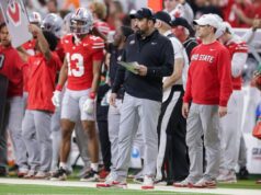 Ryan Day toma uma decisão ofensiva importante antes da execução CFP do estado de Ohio Head coach Ryan Day