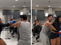 Ryan Garcia acidentalmente acerta Chrisean Rock na cara durante sessão de sparring 121625 chrisean rock ryan garcia kal