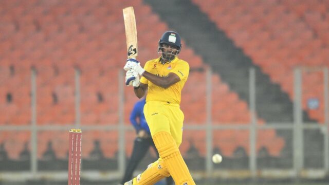 SMAT 2025-26 Rodada 7: Sudharsan bate o século na vitória de Tamil Nadu, o four-fer de Shami vai em vão
