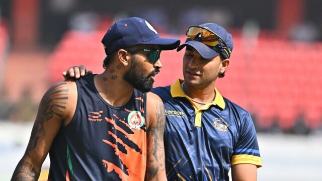 SMAT 2025-26 Round 4 Wrap: Hardik Pandya de volta à SMAT 2025-26 Round 4 Wrap: Hardik Pandya de volta à ação por Baroda; Suryavanshi bate o século