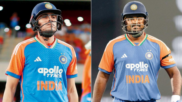 Samson supera Gill como abridor nos últimos 10 T20Is Samson supera Gill como abridor nos últimos 10 T20Is