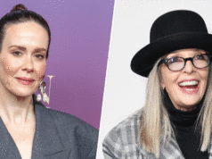 Sarah Paulson lê textos hilariantes que Diane Keaton lhe enviou: ‘Você gosta de ser atriz? Eu não’ Diane Keaton e Sarah Paulson na Aliança pelos Direitos da Criança 3º evento anual de direito de rir de celebridades em Avalon em 12 de junho de 2012 em Hollywood.