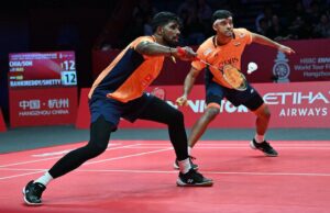 Satwik-Chirag, BWF World Tour Finals: prévia da semifinal, registro de confronto direto, informações de transmissão ao vivo Satwik-Chirag, BWF World Tour Finals: prévia da semifinal, registro de confronto direto, informações de transmissão ao vivo