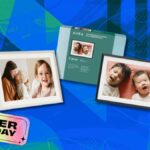 Se você comprar mais uma coisa na Cyber ​​​​Monday, compre para seus pais o porta-retratos digital Aura com desconto de $ 40