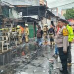 Segundos mortais de incêndio em Penjaringan, 5 residentes morreram sem tempo para se salvarem