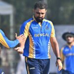 Seleção de Bengala para o Troféu Vijay Hazare 2025-26: Easwaran nomeado capitão, Shami lidera o ataque rápido