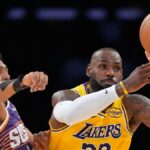 Sequência de pontuação de dois dígitos termina para LeBron James; Guerreiros perdem sem Steph Curry