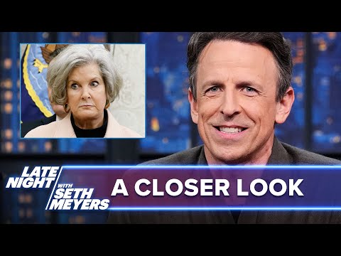 Seth Meyers surpreso com as descrições sinceras de Susie Wiles Jogar
