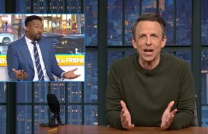 Seth Meyers zomba da Fox News por chorar injustamente sobre as reações à economia de Trump: ‘Foi ele quem disse o primeiro dia!’ | Vídeo Jogar