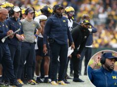 Sherrone Moore estava agindo de forma ‘estranha’ antes de chocar a demissão de Michigan por relacionamento ‘inapropriado’ Sherrone Moore estava agindo de forma 'estranha' antes de chocar a demissão de Michigan por relacionamento 'inapropriado'