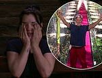 Shona McGarty, do I'm A Celebrity, começa a chorar quando Martin Kemp sai do acampamento - soluçando 'Eu realmente não queria que ele fosse!'