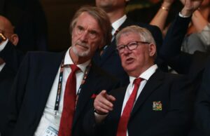 Sir Alex Ferguson compartilha seu segredo para reconstruir o Man Utd e dá conselhos a Ruben Amorim e Ineos Sir Alex Ferguson e Omar Berrada no Etihad Stadium