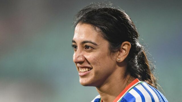 Smriti Mandhana se torna o primeiro indiano a marcar 4.000 corridas no T20Is feminino
