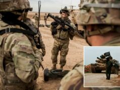 Soldados da Guarda Nacional de Iowa identificados como vítimas do ataque mortal do ISIS na Síria Soldados americanos participam de um exercício conjunto com as Forças Democráticas Sírias no nordeste da Síria, em 8 de dezembro de 2021.