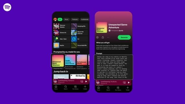 Spotify testa 'listas de reprodução solicitadas' mais personalizadas e alimentadas Spotify testa 'listas de reprodução solicitadas' mais personalizadas e alimentadas por IA