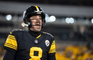 Steelers fazem história rara na NFL na vitória do ‘Monday Night Football’ sobre os Dolphins Pittsburgh Steelers quarterback Aaron Rodgers.