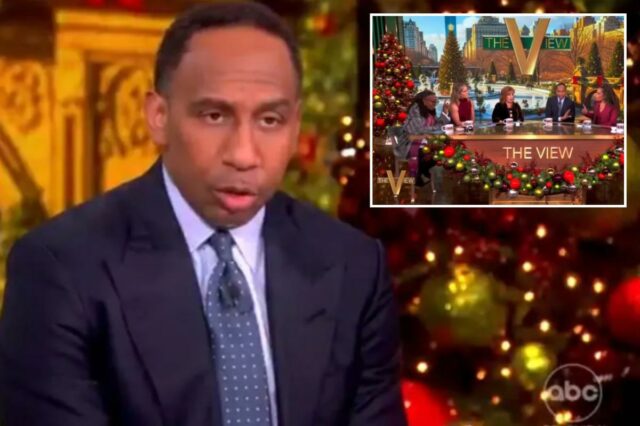 Stephen A Smith lança discurso em 'The View' sobre o vídeo do senador Mark Kelly pedindo às tropas que ignorem ordens ilegais
