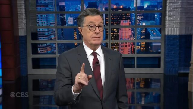Stephen Colbert explica por que não cobriu o discurso de Jogar