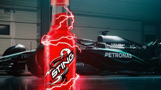Sting Energy e Mercedes-AMG PETRONAS F1 Team anunciam sua parceria global por meio de uma impressionante revelação de carro
