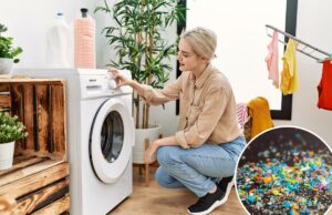 Sua máquina de lavar libera centenas de gramas de microplásticos por ano – um novo filtro remove 99% deles Sua máquina de lavar libera centenas de gramas de microplásticos por ano – um novo filtro remove 99% deles