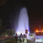 Suposto motorista de bebida bate em hidrante em Melbourne