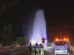 Suposto motorista de bebida bate em hidrante em Melbourne Suposto motorista de bebida bate em hidrante em Melbourne