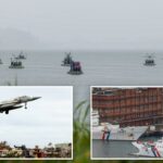 Taiwan permanece em alerta máximo enquanto navios chineses recuam após exercícios massivos