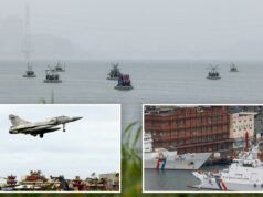 Taiwan permanece em alerta máximo enquanto navios chineses recuam após exercícios massivos Taiwan permanece em alerta máximo enquanto navios chineses recuam após exercícios massivos