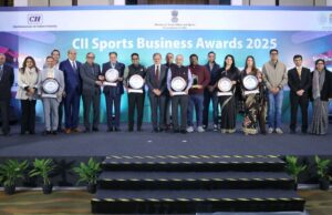 Tamil Nadu nomeado ‘Melhor Estado Promovendo o Desenvolvimento Esportivo’ no CII Sports Business Awards 2025 Tamil Nadu nomeado 'Melhor Estado Promovendo o Desenvolvimento Esportivo' no CII Sports Business Awards 2025