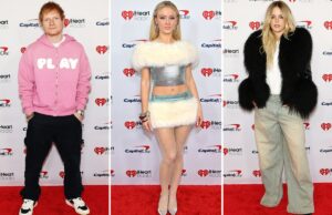 Tapete vermelho Jingle Ball 2025 da iHeartRadio Z100: Ed Sheeran, Zara Larsson, Reneé Rapp e mais Ed Sheeran participa do iHeartRadio Jingle Ball 2025 da Z100