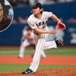 Tatsuya Imai lançando para Samurai Japão.