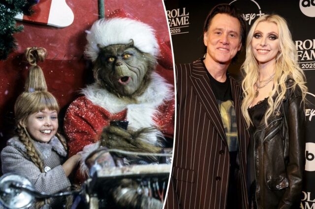 Taylor Momsen revela o que Jim Carrey ‘surtou’ no set Taylor Momsen revela o que Jim Carrey ‘surtou’ no set de ‘Grinch’: ‘Exagerado’