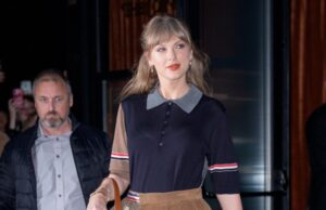 Taylor Swift acaba de tornar estes brincos Kendra Scott obrigatórios – compre-os à venda Taylor Swift participa da 67ª premiação anual do GRAMMY em 2 de fevereiro de 2025 em Los Angeles, Califórnia.