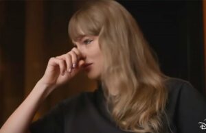 Taylor Swift chora em documento por causa de trama de terror ‘horrível’ e ataque de dança infantil A arte principal de Taylor Swift: The End of an Era do Disney+