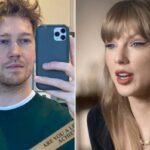 Taylor Swift dá sombra aos ex-namorados Joe Alwyn e Matt Healy enquanto faz raros comentários sobre rompimentos 'difíceis' em séries documentais